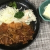 本日のAランチは　とんかつデミソース