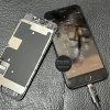 「液晶パネル故障iPhoneSE2」