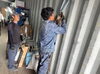 「社内講習で道具の使い方をしっかり練習しました👷‍♂️」