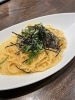 「明太子のパスタ」