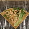 エビアボカドのサラダ系クレープで、ちょっと贅沢なお食事タイムに