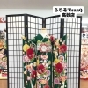 ふりそでsanQ高砂店👘隠れ人気カラー💚古典柄お振袖コーディネート✨GW来店予約承り中🌟【東京都葛飾区限定！成人式の豪華振袖フルセットレンタル)
