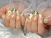 トレンド個性派デザイン「ミモザで彩る春ネイル🌼💛〜静岡市葵区ネイルサロン｜お子様連れ◎丁寧な施術で美爪を叶える♡マグネット追加料金なし☆」