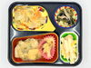 今治の高齢者向け宅配弁当。夕食は若鶏の利休焼き。「4/19(日)の夕食は「若鶏の利休焼き」」