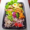 変わり商品　メンチタレカツ＆唐揚げ「4月19日のお弁当」