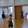 雨の日はコスモスホールでドッジボール＆鬼ごっこ♪