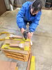 新しい給餌機を製作中「#67.媛との知恵比べその2」