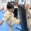 4月23日(木)の稽古風景≪ 明石/空手/スポーツ/運動/幼児/小学生/お稽古/習い事≫