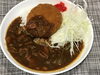 「本日のAランチは　メンチカツカレー🍛」