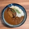 学生さんにも人気のボリューム満点ハンバーグカレー