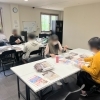 広報誌の挟み込み作業を行いました