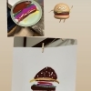 🍔春色バーガーであそぼう🎨自由に色を混ぜたハンバーガーアート体験レポ【葛飾区の子どもアート教室】