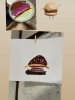 「🍔春色バーガーであそぼう🎨自由に色を混ぜたハンバーガーアート体験レポ【葛飾区の子どもアート教室】」