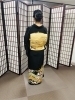 しっとりとした雰囲気の和空間「問屋町レンタル着物TUZUMI　結婚式参列ママの黒留袖レンタルとお支度のご紹介」