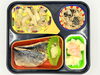今治の高齢者向け宅配弁当。昼食はにしんの塩焼き。「4/26(日)の昼食は「にしんの塩焼き」」