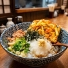 夏にぴったり！冷やしおろしかき揚げ蕎麦