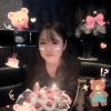 ユナ22歳バースデーありがとう！おはぎ＆大福ケーキでお祝いしました