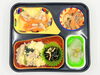 今治の高齢者向け宅配弁当。昼食は豚肉と豆腐の玉子とじ。「4/28(火)の昼食は「豚肉と豆腐の玉子とじ」」