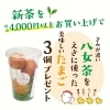 新茶4,000円以上で「八女茶たまご」プレゼント！