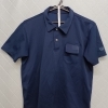 《学生服リユース》【入荷しました】蕨市第二中　紺色半袖　ポロシャツ