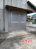 機能性とデザイン性を備えたドアへ「納屋の木製引き戸をLIXILクリエラ両開きドアへ交換しました」