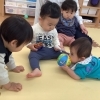 新しいお友だちをお迎えしました｜お部屋でゆったりあそびの時間