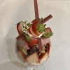 カフェでゆったり♪いちごパフェはじめました
