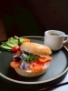喫茶malba様のベーグルサンド！「須賀川・喫茶melba様で全粒粉ベーグルを使ったベーグルサンドがスタートしました✨」
