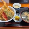 滝沢市・柏屋のボリューム満点天丼ランチ