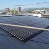 長州産業の太陽光パネル6.8kWを片流れ屋根にスッキリ設置しました☀️