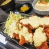 唐揚げ南蛮タルタル定食でボリューム満点ランチ