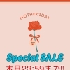 【本日23:59まで】母の日スペシャルセール最終日です💐【個室美容室 FRINGE～フリンジ～】