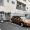 店舗裏の駐車場とアクセスのご案内