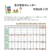 ５月の空き状況のご案内