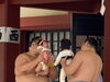 「石鎚神社で「第12回 お宮de文化祭奉納 いしづち泣き相撲」開催中！」