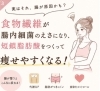 「【痩せやすい体は「腸」でつくられる】」