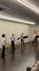 「本日13時からサックス＆アンサンブル生演奏開催中♪」