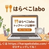 🎉【お知らせ】「はらぺこlabo」の公式ホームページがついに完成しました！🍽️