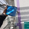 吉野川市鴨島町I様邸／外壁目地とサッシ周りのコーキング打ち替えの様子