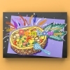 葛西駅徒歩3分！絵画教室🎨レインボーアート【今週のテーマのご案内】🍍 南国気分！ごはんの変身