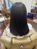 艶々ナチュラルストレートヘアー「うねり・広がりが強いミディアムヘアを、ココナッツ縮毛矯正でやわらかストレートに」