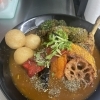 具だくさんチキンスープカレーでランチをどうぞ