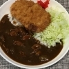 本日のAランチは　カツカレー🍛