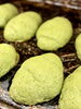 抹茶の塩メロンパン「抹茶の塩メロンパン 最終日‼️」