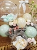 上品なお花と風船の煌めき「静岡市の店舗バルーン装飾🎈エステサロンなど企業向けオーダーメイド【風船工房未来】」