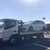 お客様のご自宅へ積載車で納車に向かいました
