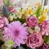 お誕生日のご用途で承りました🌸【越前市/花屋/生花/フラワーアレンジメント/ふるーれ・T】