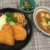 本日のAランチは　ミックスフライと麻婆豆腐