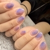 紫×ピンクのきらきらグラデーション＊定額デザインネイル