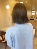 全席個室で叶う,心地よい髪の休息「自然なライン感がかわいい、切りっぱなし外ハネボブ」